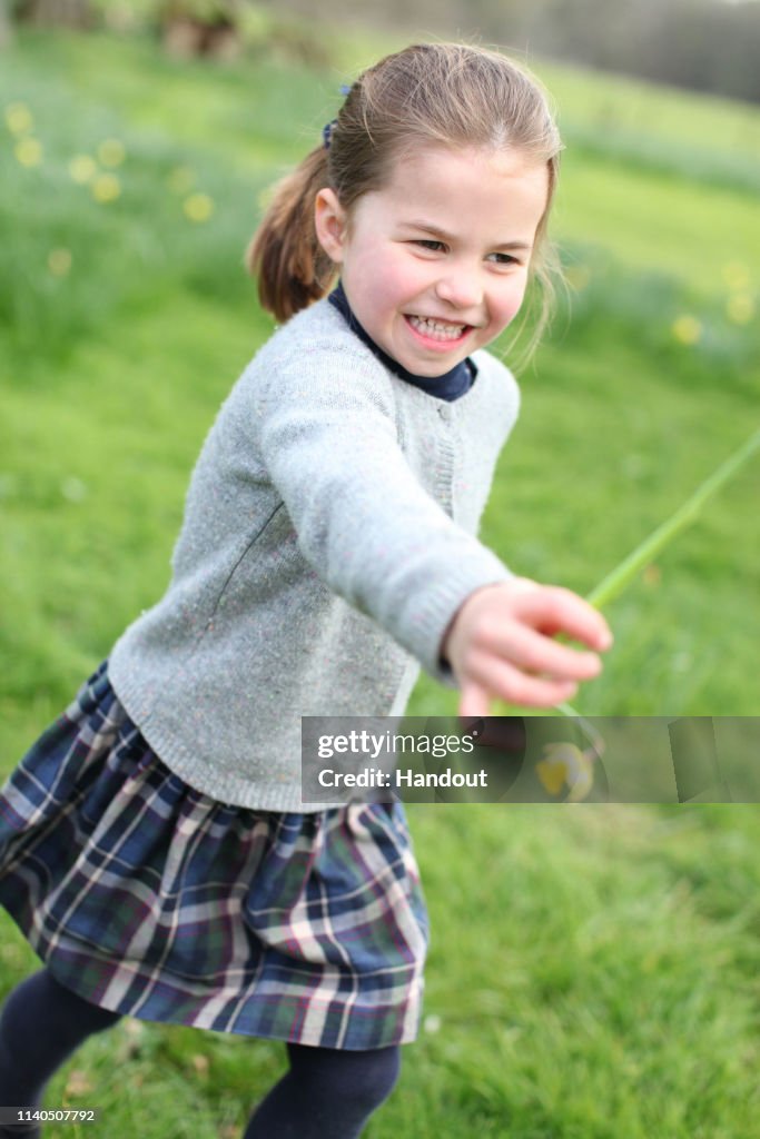 Princess Charlotte's Fourth Birthday - Official Photographs Released