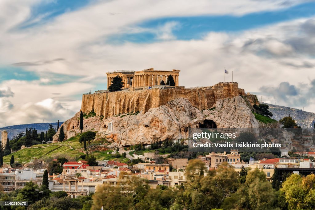 The Acropolis and Plaka