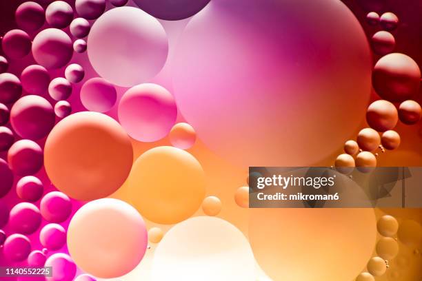 oil and water - pink colour splash stock pictures, royalty-free photos & images