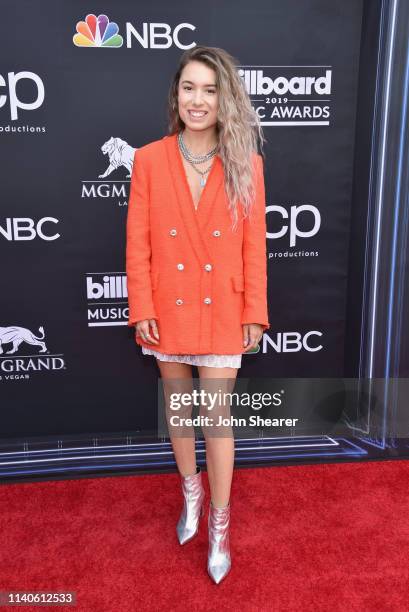 Kristen McAtee attends the 2019 Billboard Music Awards at MGM Grand Garden Arena on May 1, 2019 in Las Vegas, Nevada.