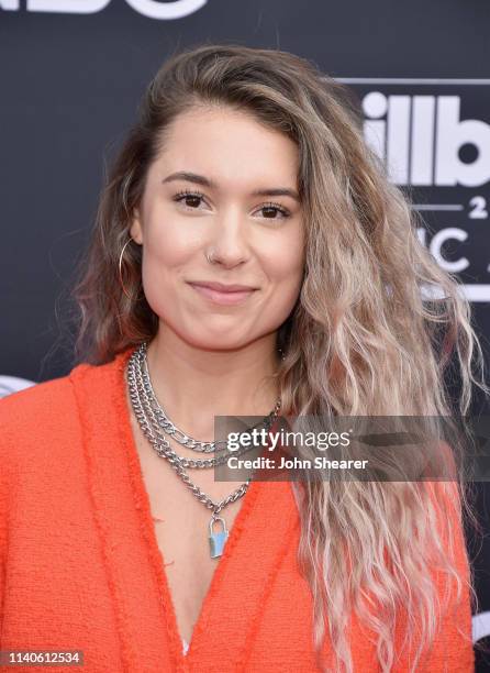 Kristen McAtee attends the 2019 Billboard Music Awards at MGM Grand Garden Arena on May 1, 2019 in Las Vegas, Nevada.