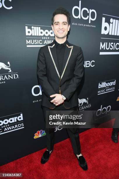 Brendon Urie of Panic! at the Disco attends the 2019 Billboard Music Awards at MGM Grand Garden Arena on May 1, 2019 in Las Vegas, Nevada.