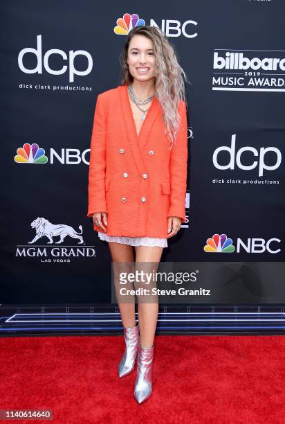 Kristen McAtee attends the 2019 Billboard Music Awards at MGM Grand Garden Arena on May 1, 2019 in Las Vegas, Nevada.