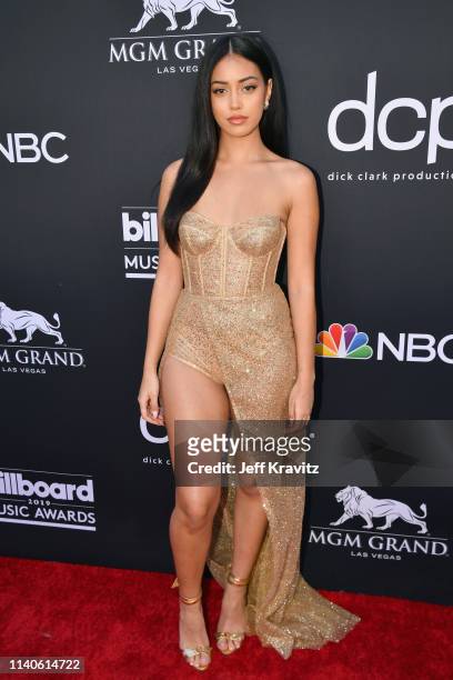 Cindy Kimberly attends the 2019 Billboard Music Awards at MGM Grand Garden Arena on May 1, 2019 in Las Vegas, Nevada.