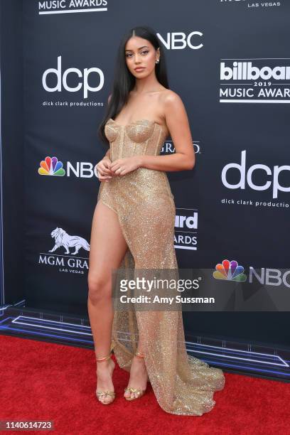 Cindy Kimberly attends the 2019 Billboard Music Awards at MGM Grand Garden Arena on May 1, 2019 in Las Vegas, Nevada.