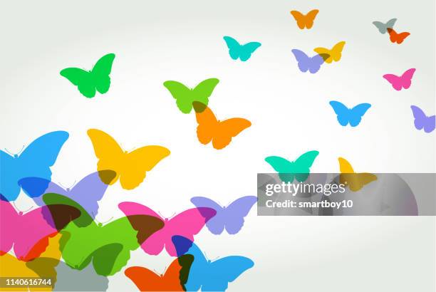 butterflies - butterfly evolve stock illustrations