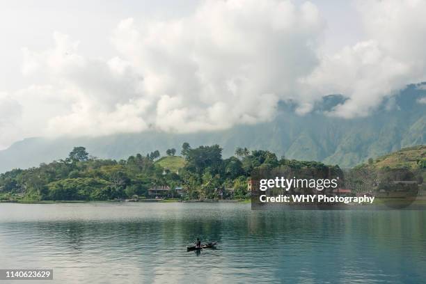 lake toba - lake toba sumatra stock pictures, royalty-free photos & images
