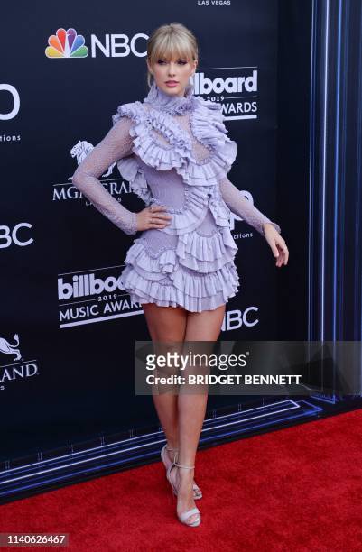 Singer-songwriter Taylor Swift attends the 2019 Billboard Music Awards at the MGM Grand Garden Arena on May 1 in Las Vegas, Nevada.