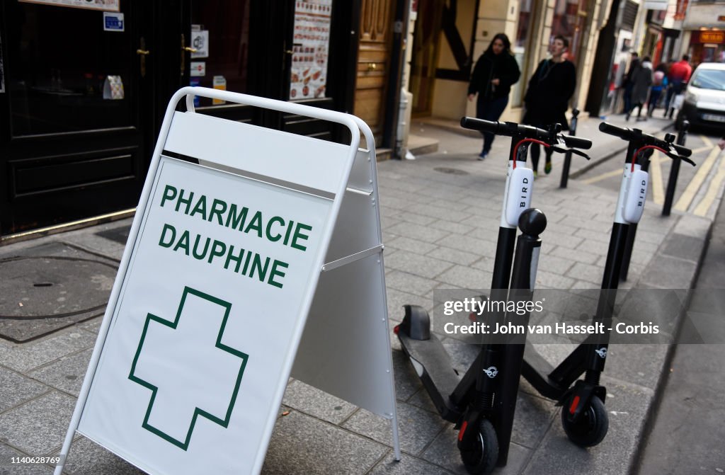 Parisians Turn To Trottinettes To Beat The Traffic