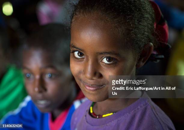 Pupils in a school, Tepi, Ethiopia on December 25, 2013 in Meti, Ethiopia.