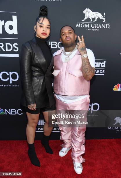 Ella Mai and Mustard attend the 2019 Billboard Music Awards at MGM Grand Garden Arena on May 1, 2019 in Las Vegas, Nevada.