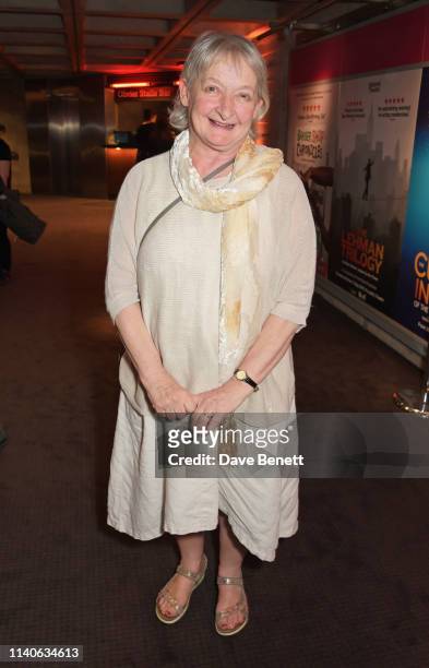 Janine Duvitski attends the press night after party for "Small Island" at The National Theatre on May 1, 2019 in London, England.