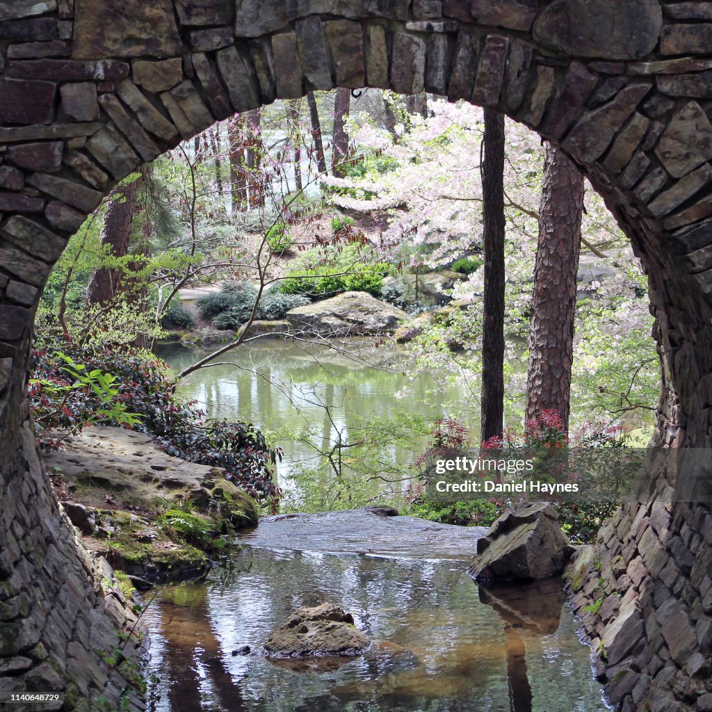 Rock Bridge HighRes Stock Photo Getty Images