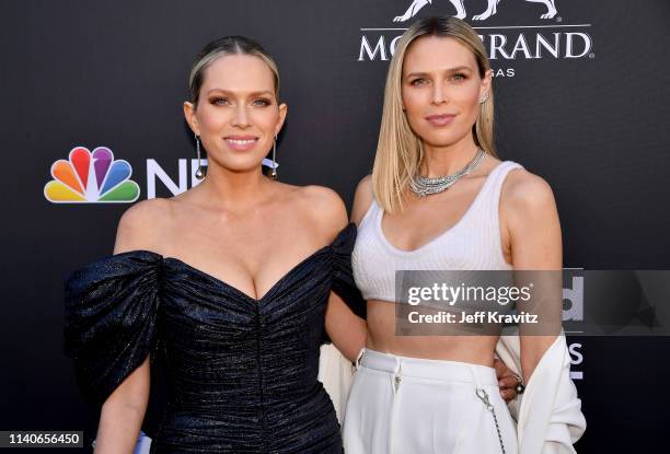 Erin Foster and Sara Foster attend the 2019 Billboard Music Awards at MGM Grand Garden Arena on May 1, 2019 in Las Vegas, Nevada.