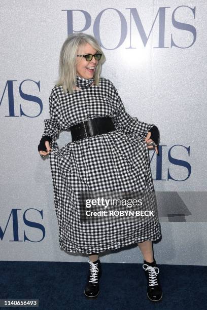 Actress Diane Keaton attends the premiere of STX Entertainment's "Poms" in Los Angeles on May 1, 2019.