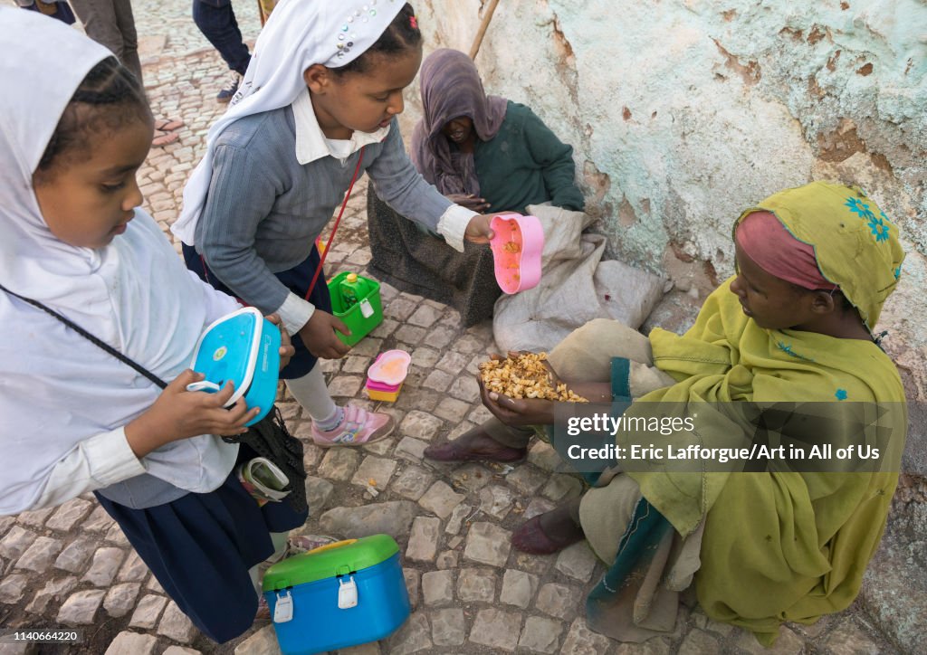 The Poor Giving Food To The Poor