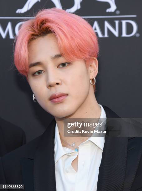 Jimin of BTS attends the 2019 Billboard Music Awards at MGM Grand Garden Arena on May 1, 2019 in Las Vegas, Nevada.