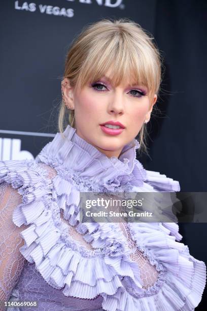 Taylor Swift attends the 2019 Billboard Music Awards at MGM Grand Garden Arena on May 1, 2019 in Las Vegas, Nevada.