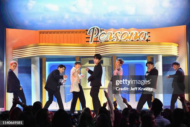 Performs onstage during the 2019 Billboard Music Awards at MGM Grand Garden Arena on May 1, 2019 in Las Vegas, Nevada.