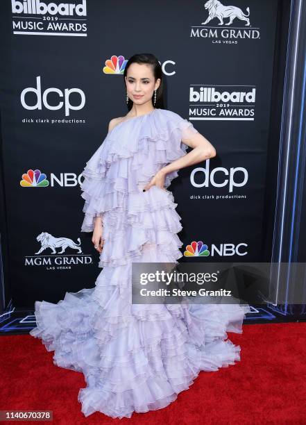 Sofia Carson attends the 2019 Billboard Music Awards at MGM Grand Garden Arena on May 1, 2019 in Las Vegas, Nevada.