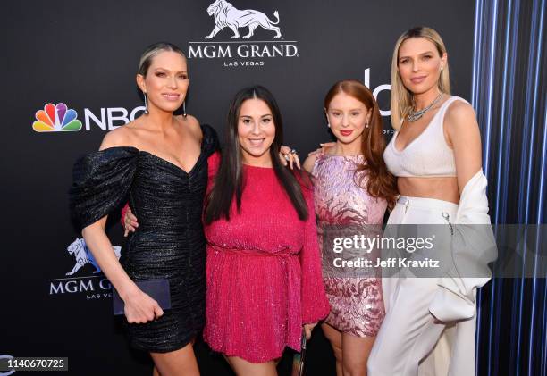 Erin Foster, Claudia Oshry, Jackie Oshry, and Sara Foster attend the 2019 Billboard Music Awards at MGM Grand Garden Arena on May 1, 2019 in Las...