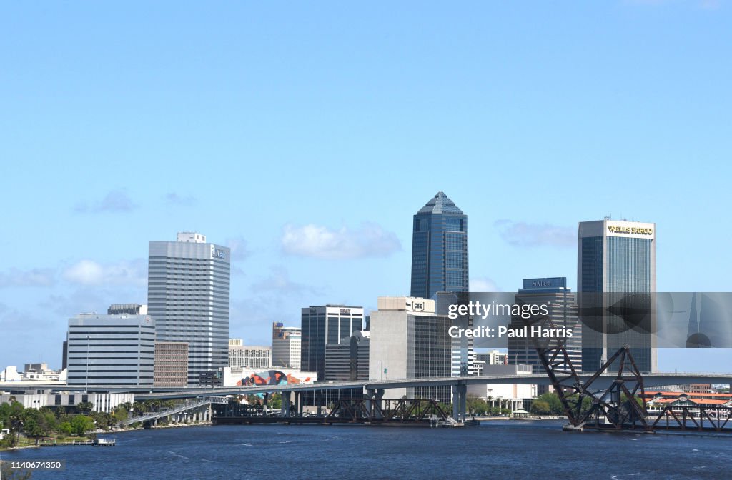 Views of downtown Jacksonville