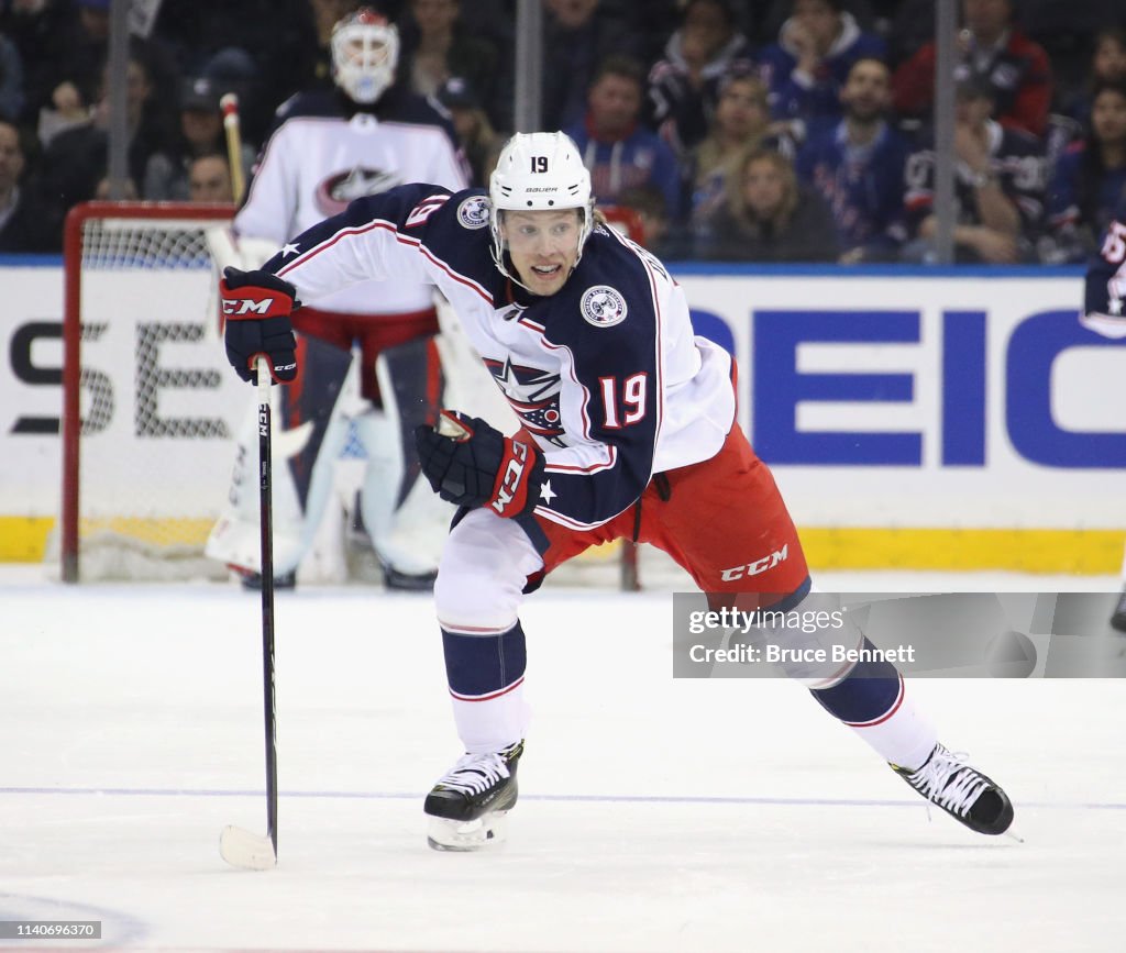 Columbus Blue Jackets v New York Rangers