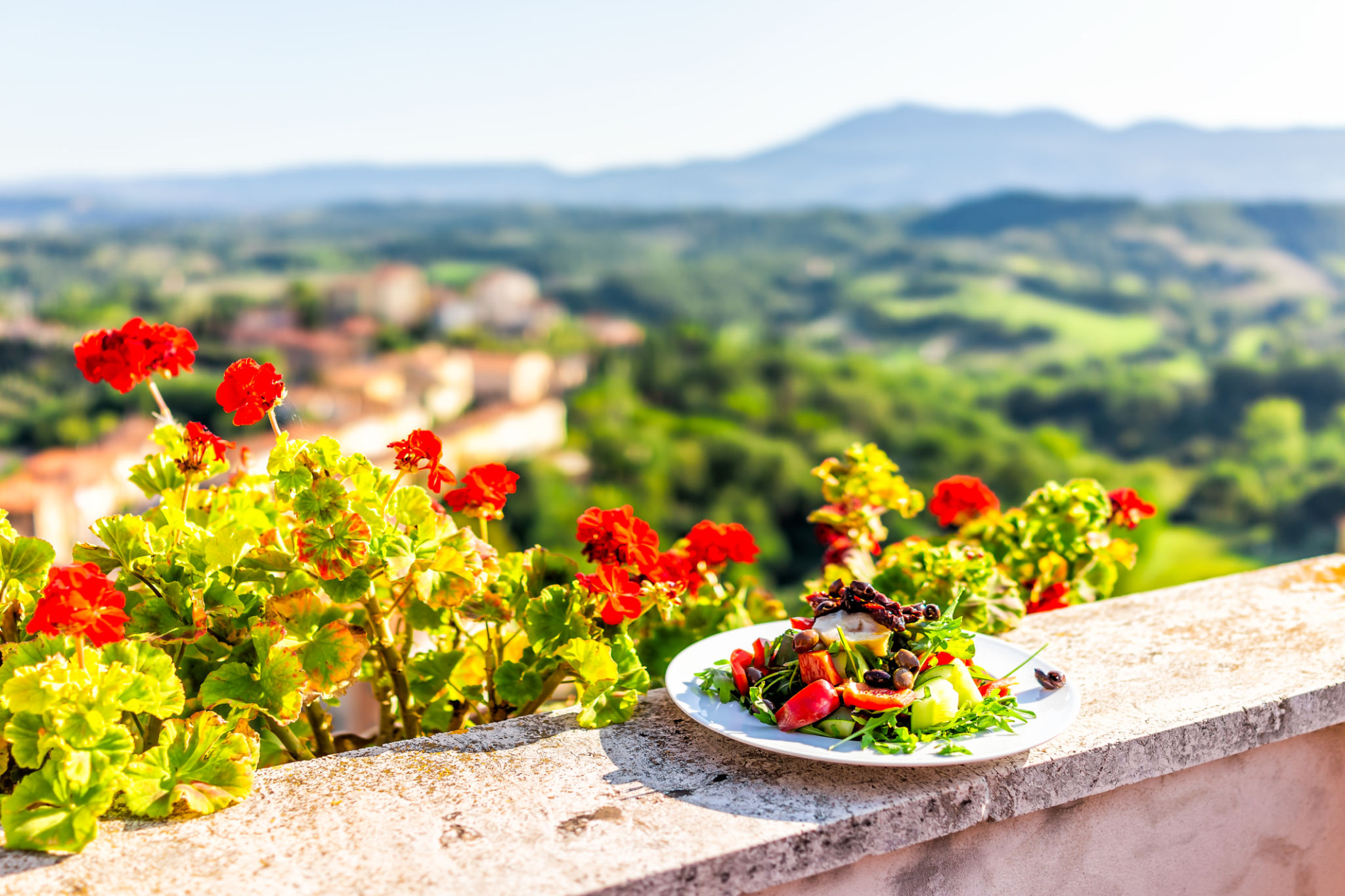 summer vegetables Tuscany