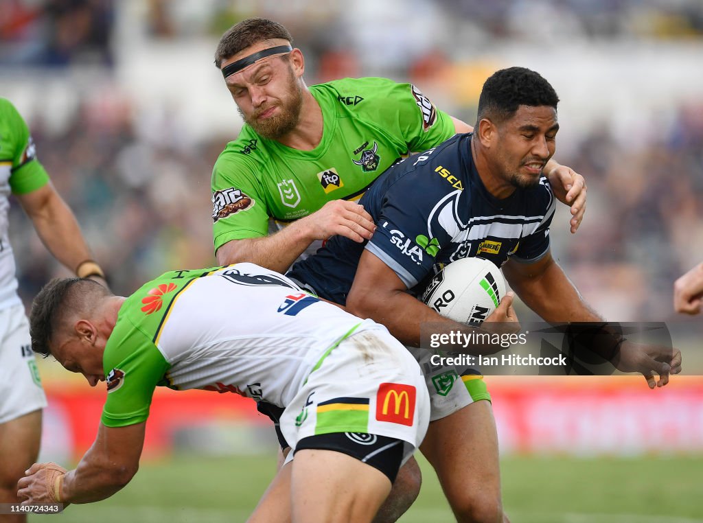 NRL Rd 4 - Cowboys v Raiders
