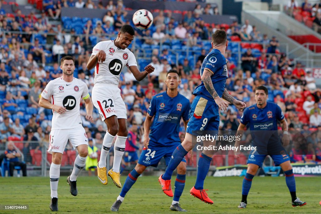 A-League Rd 24 - Newcastle v Western Sydney