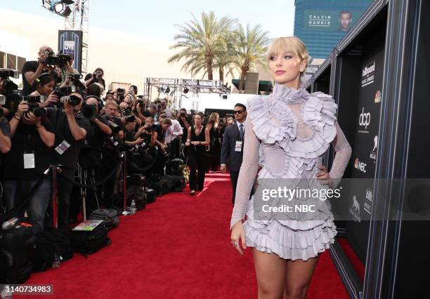 Red Carpet Roaming -- 2019 BBMA at the MGM Grand, Las Vegas, Nevada -- Pictured: Taylor Swift --