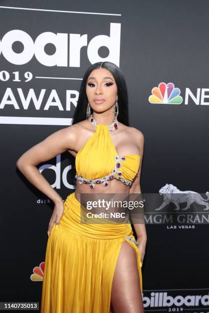 Red Carpet Roaming -- 2019 BBMA at the MGM Grand, Las Vegas, Nevada -- Pictured: Cardi B --