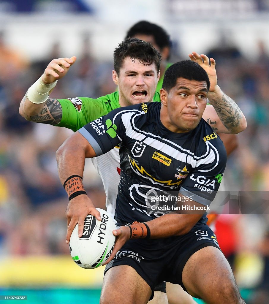 NRL Rd 4 - Cowboys v Raiders