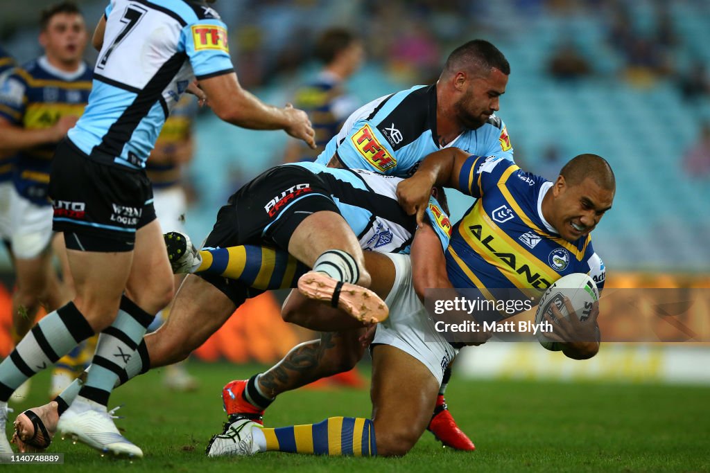 NRL Rd 4 - Eels v Sharks