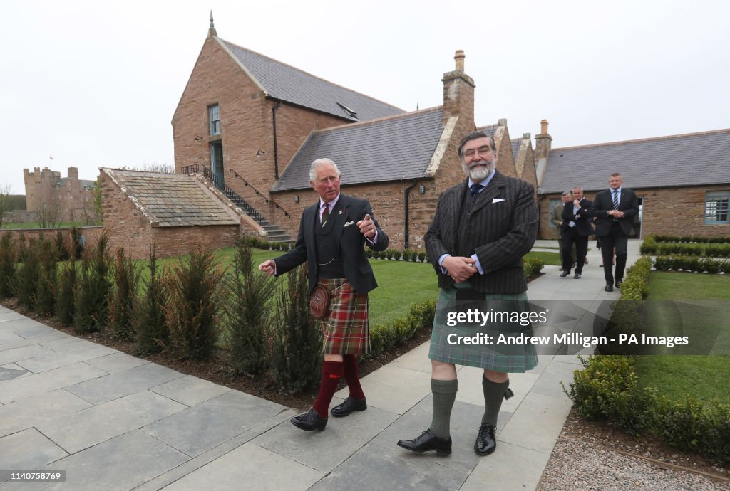 The Prince of Wales visit to Scotland