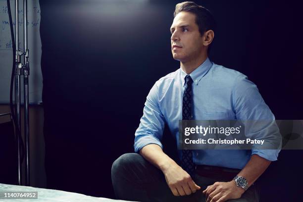 Producer Greg Berlanti is photographed for The Hollywood Reporter on May 2, 2016 in Burbank, California.