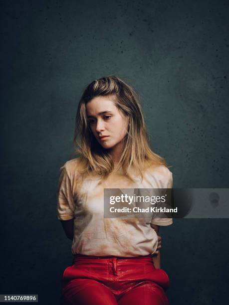 Actor Alice Englert is photographed for Deadline on January 28, 2019 in Park City, United States.