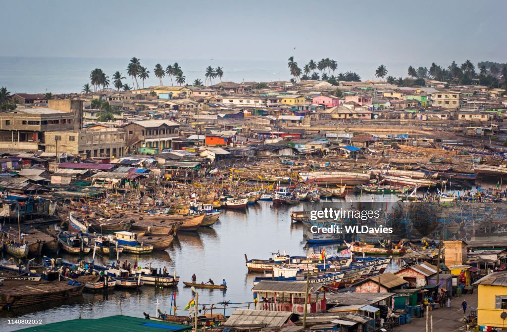 Elmina fishing harbor