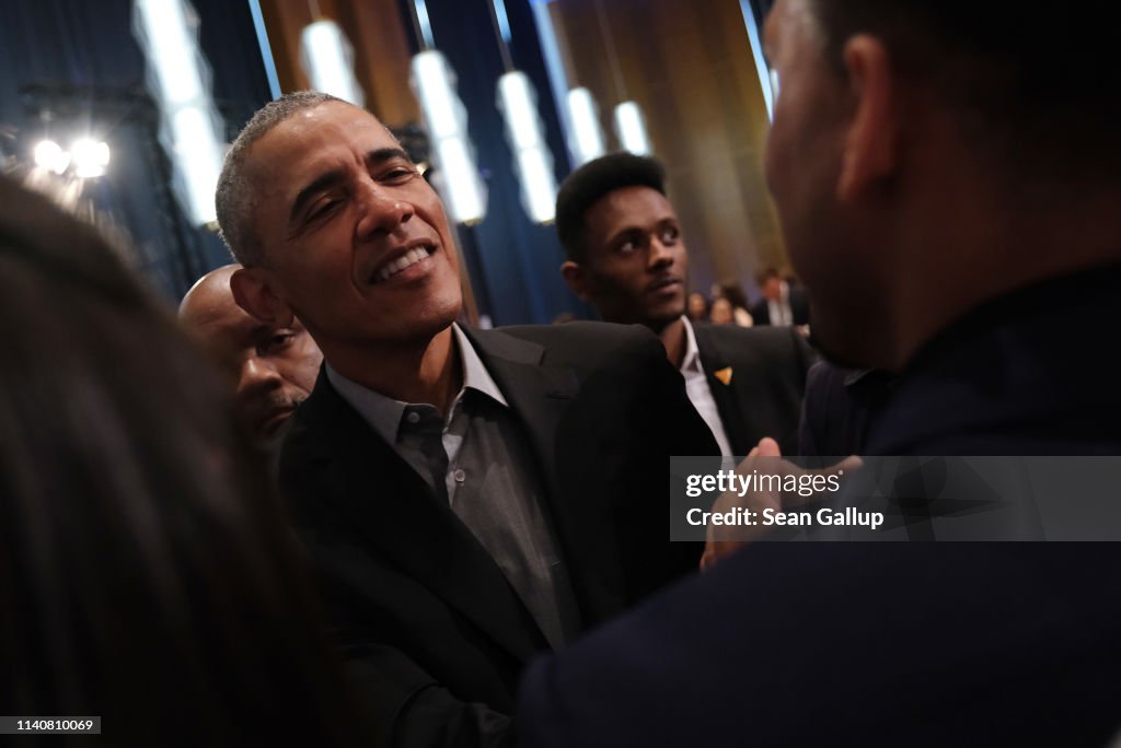 Barack Obama Speaks In Berlin