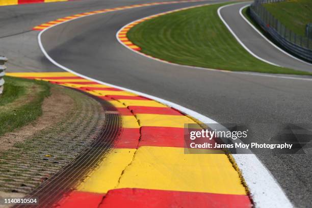 Eau Rouge for the WEC 6 Hour Race at Spa-Francorchamps on May 2, 2019 in Stavelot, Belgium.