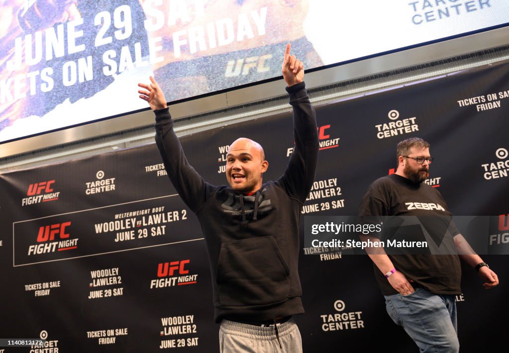 UFC Open Workouts in Minneapolis