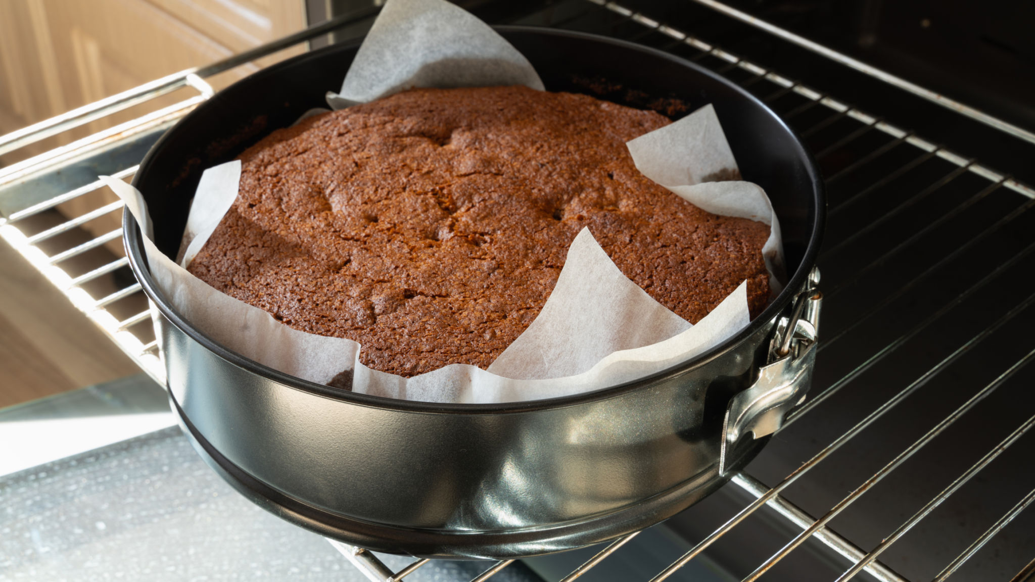 fresh baked cake