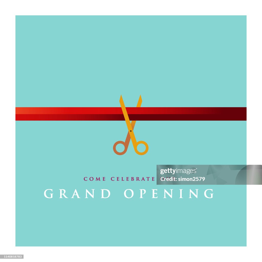 Grand Opening Invitation Design