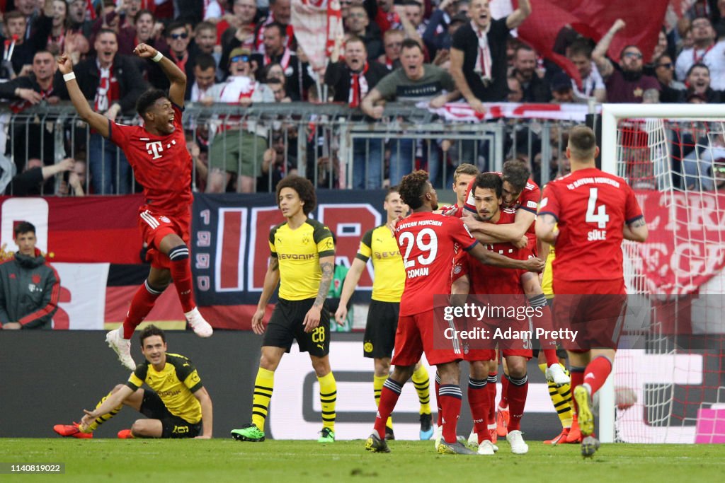 FC Bayern Muenchen v Borussia Dortmund - Bundesliga