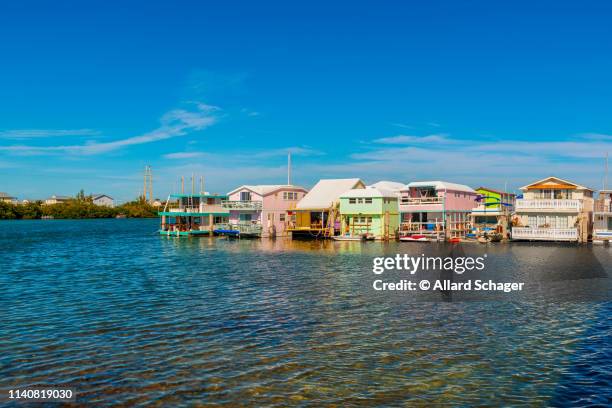 house boats in key west florida usa - key west stock pictures, royalty-free photos & images