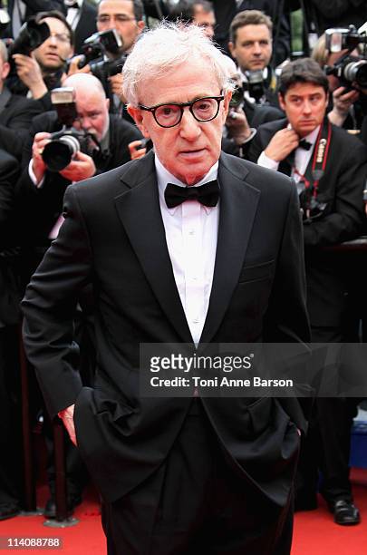 Director Woody Allen attends the Opening Ceremony and "Midnight In Paris" Premiere at the Palais des Festivals during the 64th Cannes Film Festival...