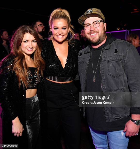 Tenille Townes, Lauren Alaina and Mitchell Tenpenny attend ACM Lifting Lives®: Decades on April 06, 2019 in Las Vegas, Nevada.