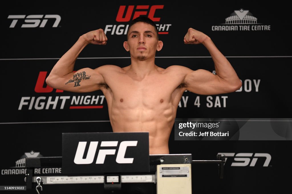 UFC Fight Night: Weigh-ins