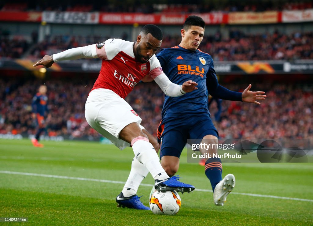 Arsenal v Valencia - UEFA Europa League Semi Final : First Leg