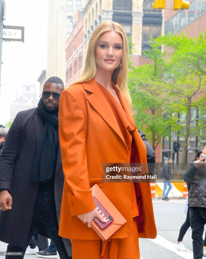 Celebrity Sightings In New York City - May 03, 2019